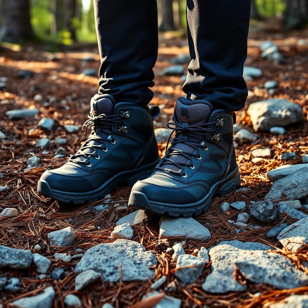 Sepatu Hiking Quechua MH500